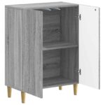 vidaXL Kúpeľňová úložná skriňa ARNHEM Sivý Sonoma 59,5 x 31 x 80 cm – Obrázok 2