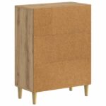 vidaXL Kúpeľňová úložná skriňa ARNHEM Dub artisan 59,5 x 31 x 80 cm – Obrázok 5