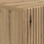 vidaXL Kúpeľňová úložná skriňa ARNHEM Dub artisan 59,5 x 31 x 80 cm – Obrázok 7
