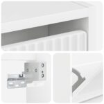 vidaXL Nástenný botník ARNHEM 71 x 17 x 43 cm Kompozitné drevo – Obrázok 6