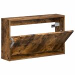 vidaXL Nástenný botník ARNHEM 71 x 17 x 43 cm Kompozitné drevo – Obrázok 2
