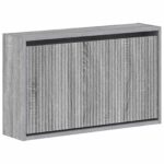 vidaXL Nástenný botník ARNHEM 71 x 17 x 43 cm Kompozitné drevo