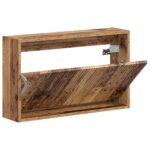 vidaXL Nástenný botník ARNHEM 71 x 17 x 43 cm Kompozitné drevo – Obrázok 2
