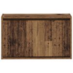 vidaXL Nástenný botník ARNHEM 71 x 17 x 43 cm Kompozitné drevo – Obrázok 3