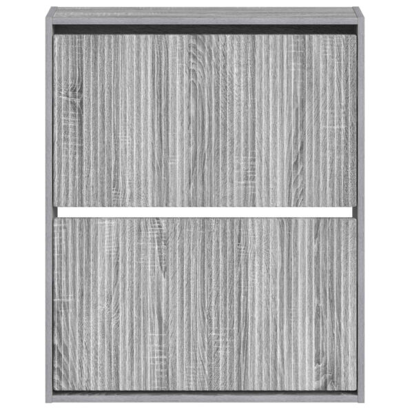 vidaXL Nástenný botník ARNHEM 71 x 17 x 86 cm Kompozitné drevo – Obrázok 3