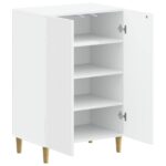 vidaXL Skriňa na topánky ARNHEM 59,5 x 39,5 x 90 cm Kompozitné drevo – Obrázok 2