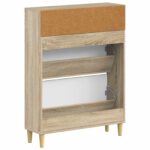 vidaXL Skriňa na topánky ARNHEM 78 x 24 x 103 cm Kompozitné drevo – Obrázok 5