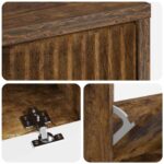 vidaXL Skriňa na topánky ARNHEM 78 x 24 x 103 cm Kompozitné drevo – Obrázok 6