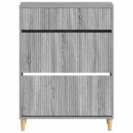 vidaXL Skriňa na topánky ARNHEM 78 x 24 x 103 cm Kompozitné drevo – Obrázok 3