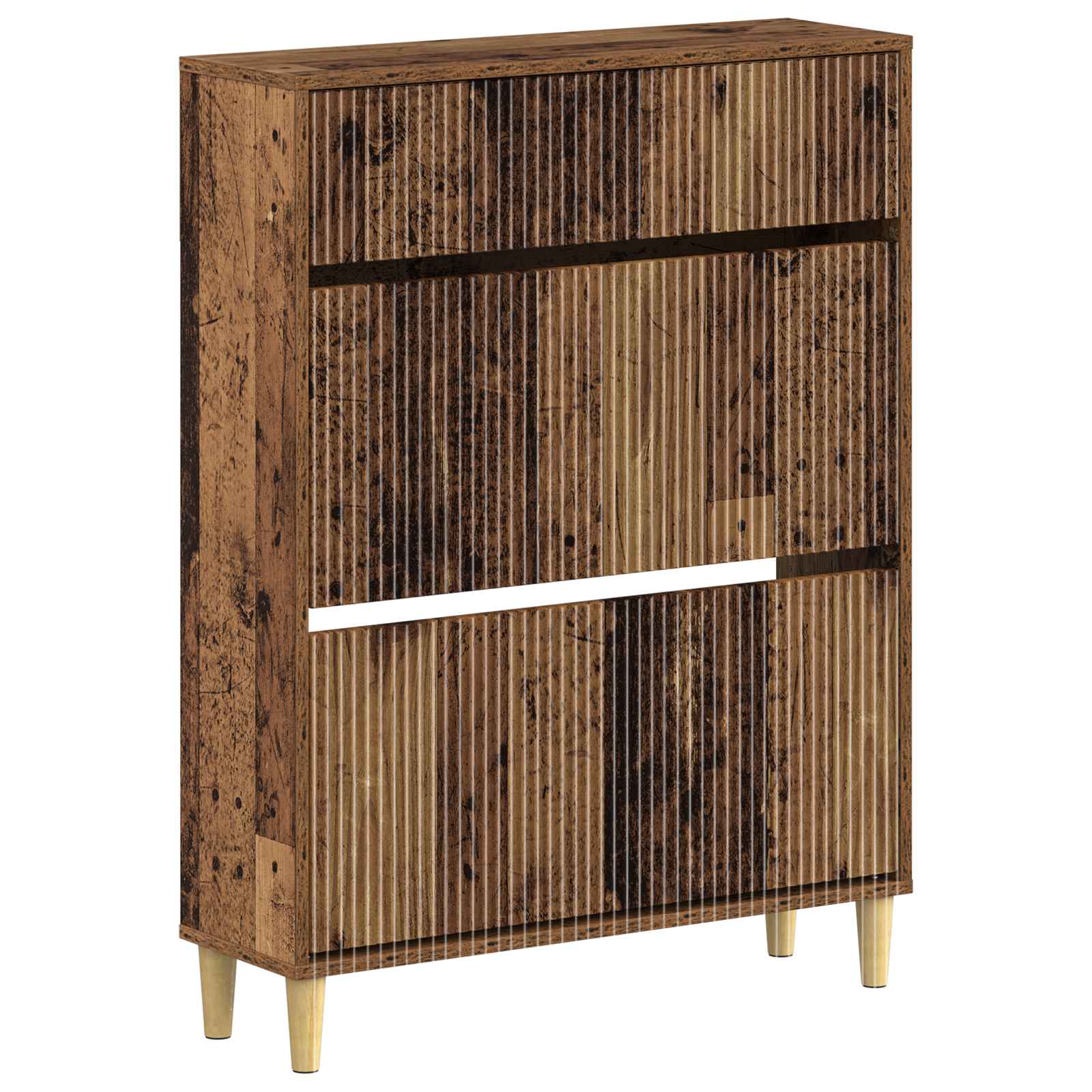 896663_1.jpg vidaXL Skriňa na topánky ARNHEM 78 x 24 x 103 cm Kompozitné drevo – Obrázok 1