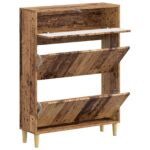 vidaXL Skriňa na topánky ARNHEM 78 x 24 x 103 cm Kompozitné drevo – Obrázok 2