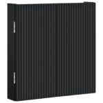 vidaXL Skriňa na terč ARNHEM Čierna 52,5 x 10,5 x 53,5 cm – Obrázok 3
