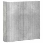 vidaXL Skriňa na terč ARNHEM Betónovo sivá 52,5 x 10,5 x 53,5 cm – Obrázok 3