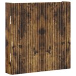 vidaXL Skriňa na terč ARNHEM Dymový dub 52,5 x 10,5 x 53,5 cm – Obrázok 3