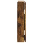 vidaXL Skriňa na terč ARNHEM Dymový dub 52,5 x 10,5 x 53,5 cm – Obrázok 4