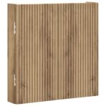 vidaXL Skriňa na terč ARNHEM Dub artisan 52,5 x 10,5 x 53,5 cm – Obrázok 3