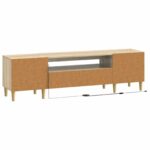 vidaXL LED TV kabinet Dub sonoma Kompozitné drevo – Obrázok 6