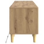 vidaXL LED TV kabinet Dub artisan Kompozitné drevo – Obrázok 5