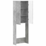 vidaXL Toaletná skriňa ARNHEM Betónovo sivá 66 x 25,5 x 190 cm – Obrázok 2