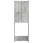 vidaXL Toaletná skriňa ARNHEM Betónovo sivá 66 x 25,5 x 190 cm – Obrázok 3
