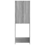 vidaXL Toaletná skriňa ARNHEM Sivý Sonoma 66 x 25,5 x 190 cm – Obrázok 3