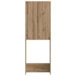 vidaXL Toaletná skriňa ARNHEM Dub artisan 66 x 25,5 x 190 cm – Obrázok 3