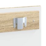vidaXL Hlavová doska na stenu ARNHEM Dub sonoma Kompozitné drevo – Obrázok 5