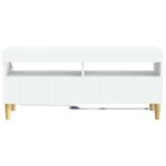 vidaXL LED TV kabinet Biela Kompozitné drevo – Obrázok 4