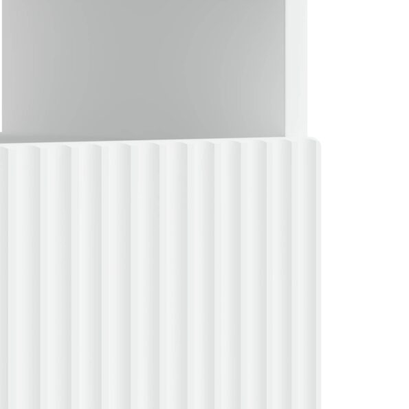 vidaXL LED TV kabinet Biela Kompozitné drevo – Obrázok 7