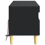 vidaXL LED TV kabinet Čierna Kompozitné drevo – Obrázok 5