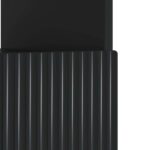 vidaXL LED TV kabinet Čierna Kompozitné drevo – Obrázok 7