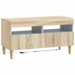 vidaXL LED TV kabinet Dub sonoma Kompozitné drevo