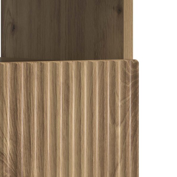 vidaXL LED TV kabinet Dub artisan Kompozitné drevo – Obrázok 7