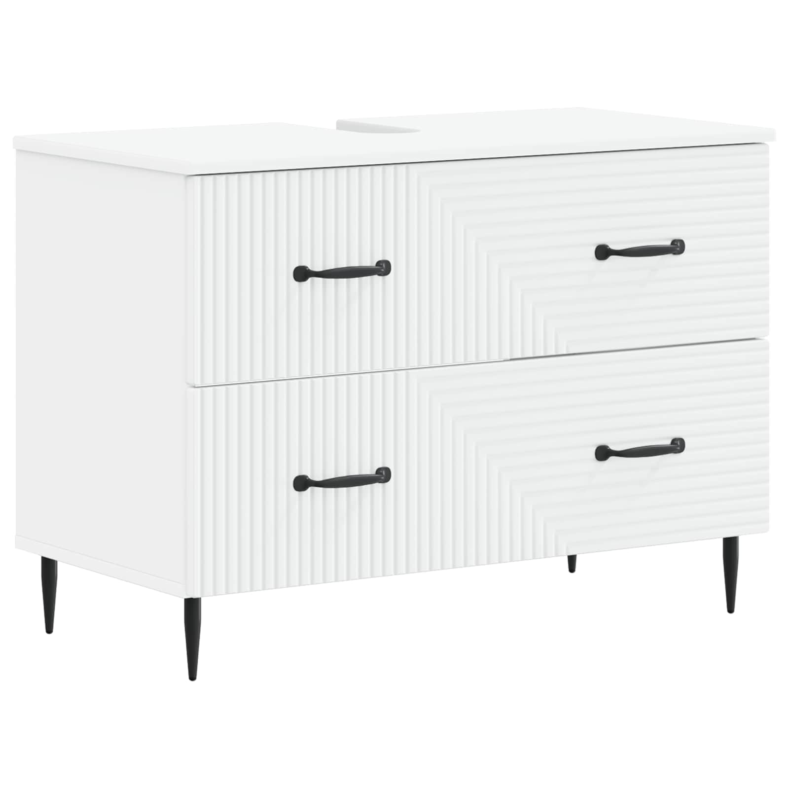 896795_1.jpg vidaXL Kúpeľňová skrinka pod umývadlo HAARLEM Biela 82 x 41 x 58,5 cm – Obrázok 1
