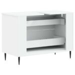vidaXL Kúpeľňová skrinka pod umývadlo HAARLEM Biela 82 x 41 x 58,5 cm – Obrázok 5