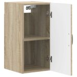 vidaXL Kúpeľňová nástenná skriňa HAARLEM Dub sonoma 30 x 31 x 59 cm – Obrázok 2