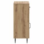 vidaXL Kúpeľňová úložná skriňa HAARLEM Dub artisan 30 x 31 x 80 cm – Obrázok 4