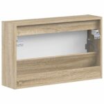 vidaXL Nástenný botník HAARLEM 71 x 17 x 43 cm Kompozitné drevo – Obrázok 5