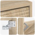 vidaXL Nástenný botník HAARLEM 71 x 17 x 43 cm Kompozitné drevo – Obrázok 6