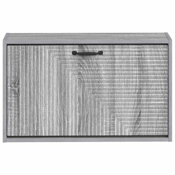 vidaXL Nástenný botník HAARLEM 71 x 17 x 43 cm Kompozitné drevo – Obrázok 3