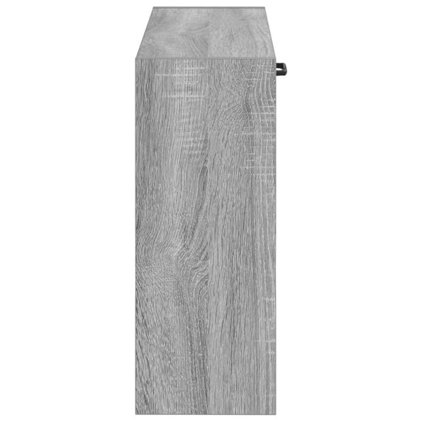 vidaXL Nástenný botník HAARLEM 71 x 17 x 43 cm Kompozitné drevo – Obrázok 4