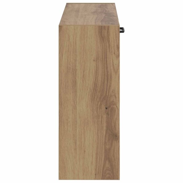 vidaXL Nástenný botník HAARLEM 71 x 17 x 43 cm Kompozitné drevo – Obrázok 4