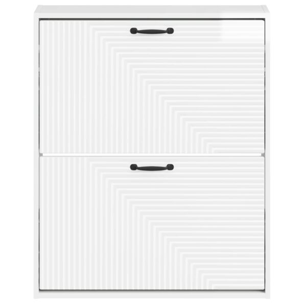 vidaXL Nástenný botník HAARLEM 71 x 17 x 86 cm Kompozitné drevo – Obrázok 3