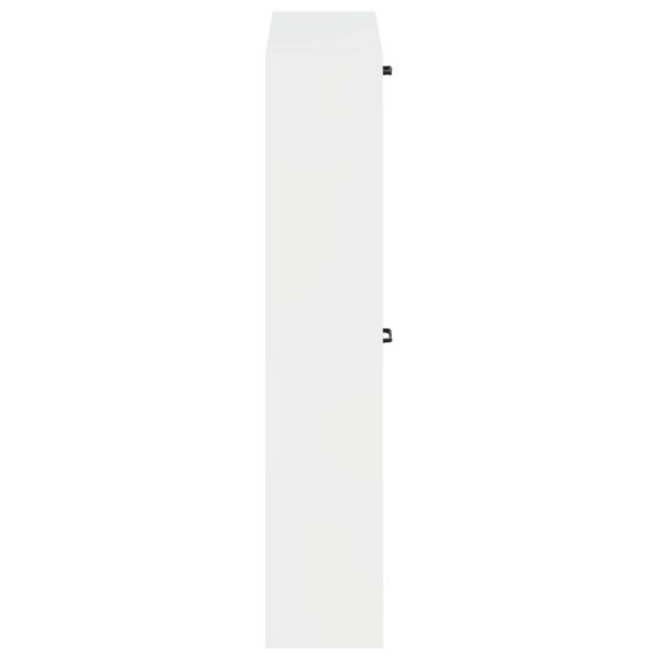 vidaXL Nástenný botník HAARLEM 71 x 17 x 86 cm Kompozitné drevo – Obrázok 4