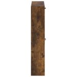 vidaXL Nástenný botník HAARLEM 71 x 17 x 86 cm Kompozitné drevo – Obrázok 4
