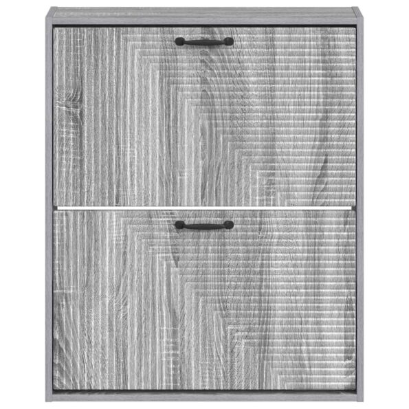 vidaXL Nástenný botník HAARLEM 71 x 17 x 86 cm Kompozitné drevo – Obrázok 3