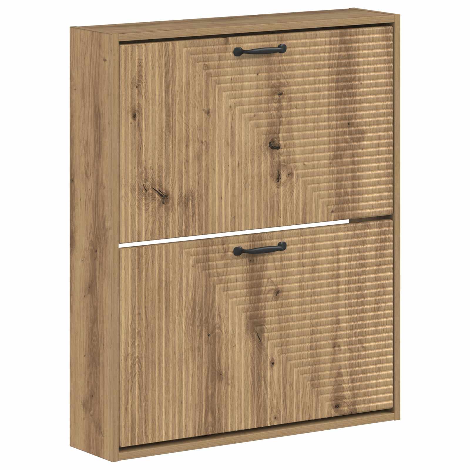 896864_1.jpg vidaXL Nástenný botník HAARLEM 71 x 17 x 86 cm Kompozitné drevo – Obrázok 1