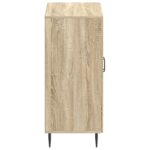 vidaXL Skriňa na topánky HAARLEM 59,5 x 39,5 x 89,5 cm Dub sonoma – Obrázok 4