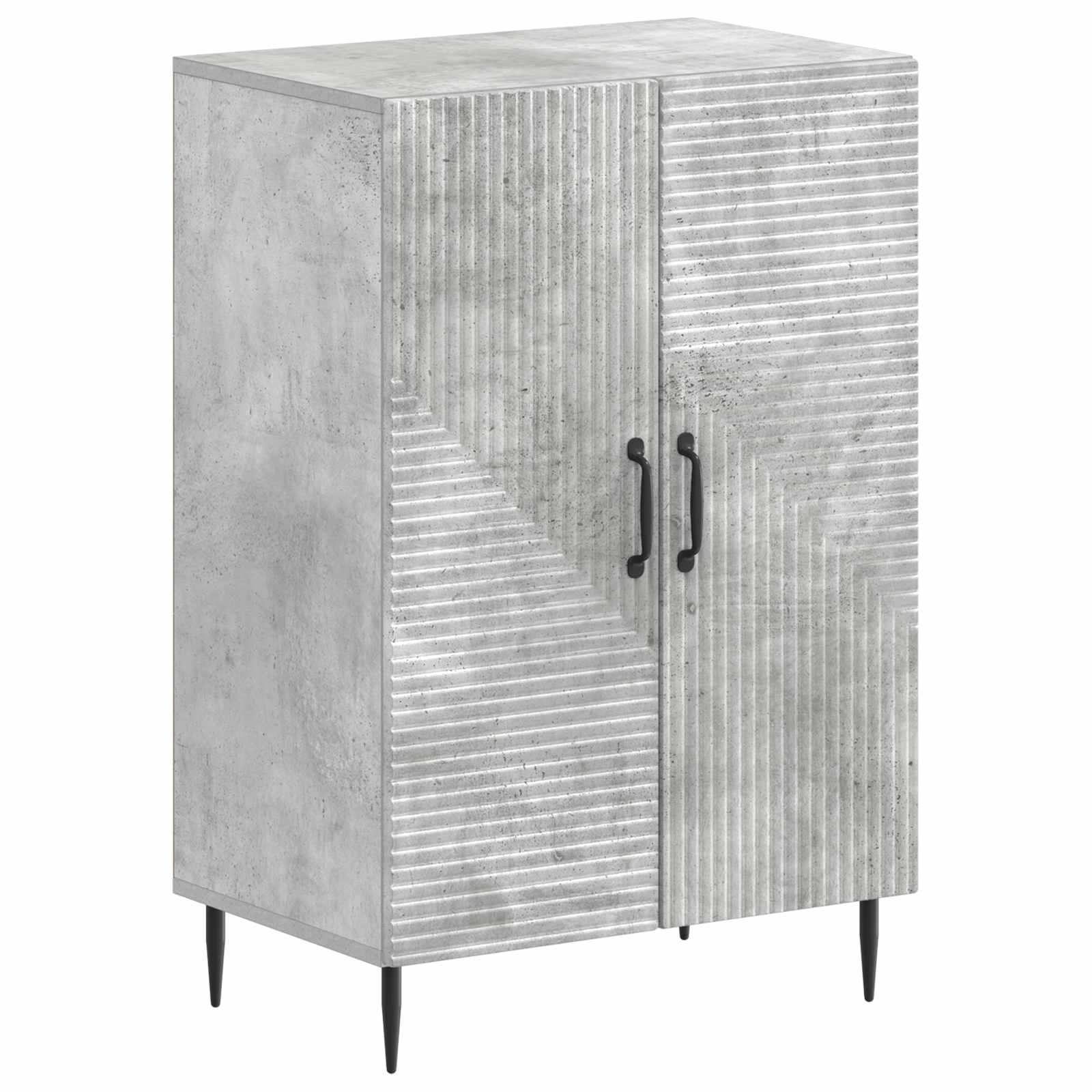 896868_1.jpg vidaXL Skriňa na topánky HAARLEM 59,5 x 39,5 x 89,5 cm Betónovo sivá – Obrázok 1