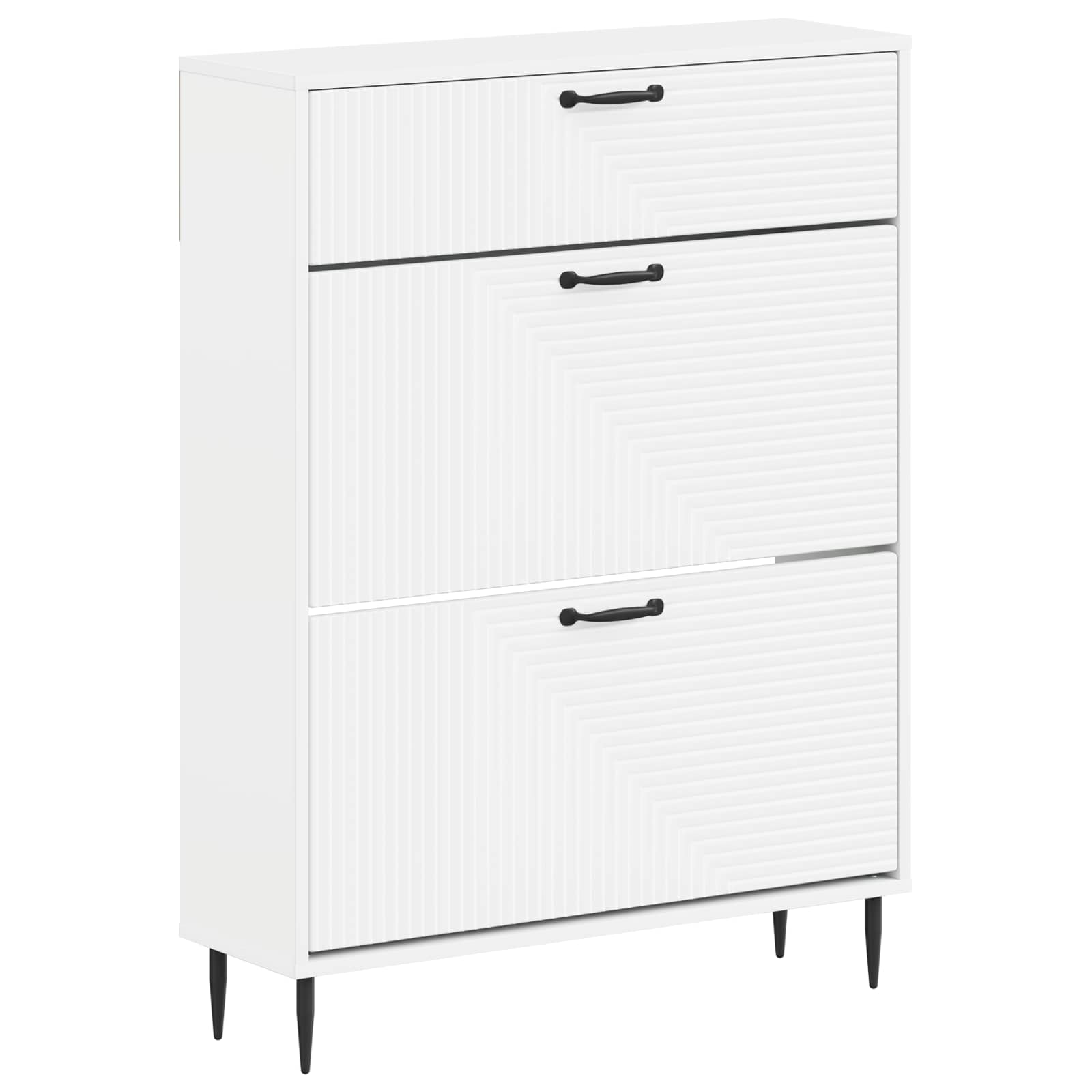896875_1.jpg vidaXL Skriňa na topánky HAARLEM 78 x 24 x 103 cm Kompozitné drevo – Obrázok 1